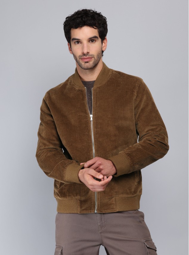 Chaqueta Bomber Cotelé Regular Fit Café Piero Butti Chaqueta Bomber Cotelé Regular Fit Café Piero Butti