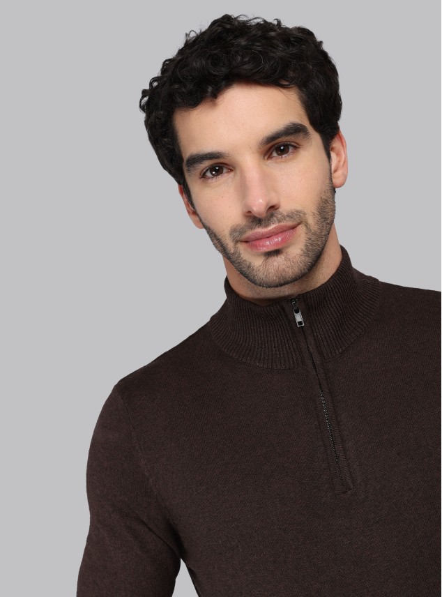 Sweater Cuello Alto Regular Fit Chocolate Piero Butti Sweater Cuello Alto Regular Fit Chocolate Piero Butti