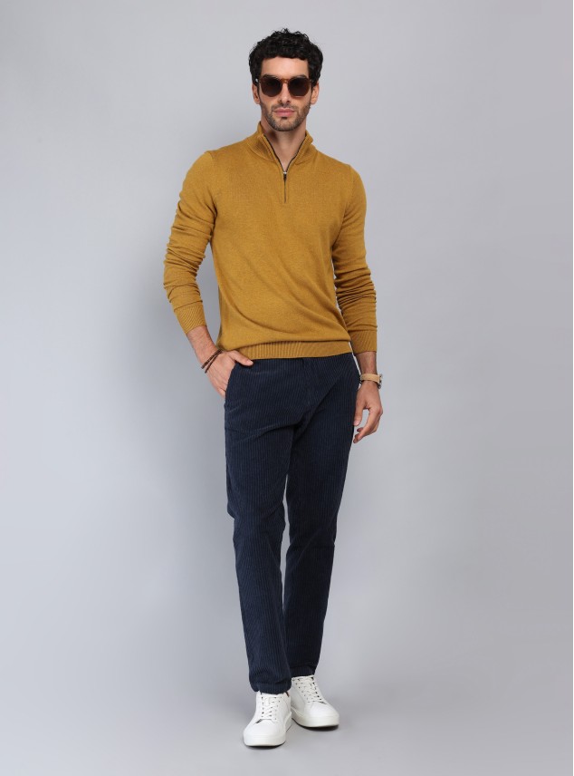 Sweater Cuello Alto Regular Fit Mostaza Piero Butti Sweater Cuello Alto Regular Fit Mostaza Piero Butti