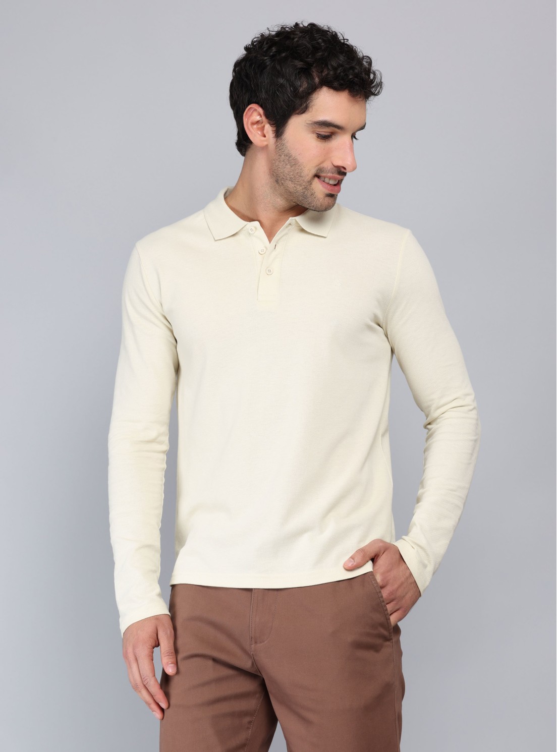 Polera Piqué Regular Fit Beige Piero Butti Polera Piqué Regular Fit Beige Piero Butti