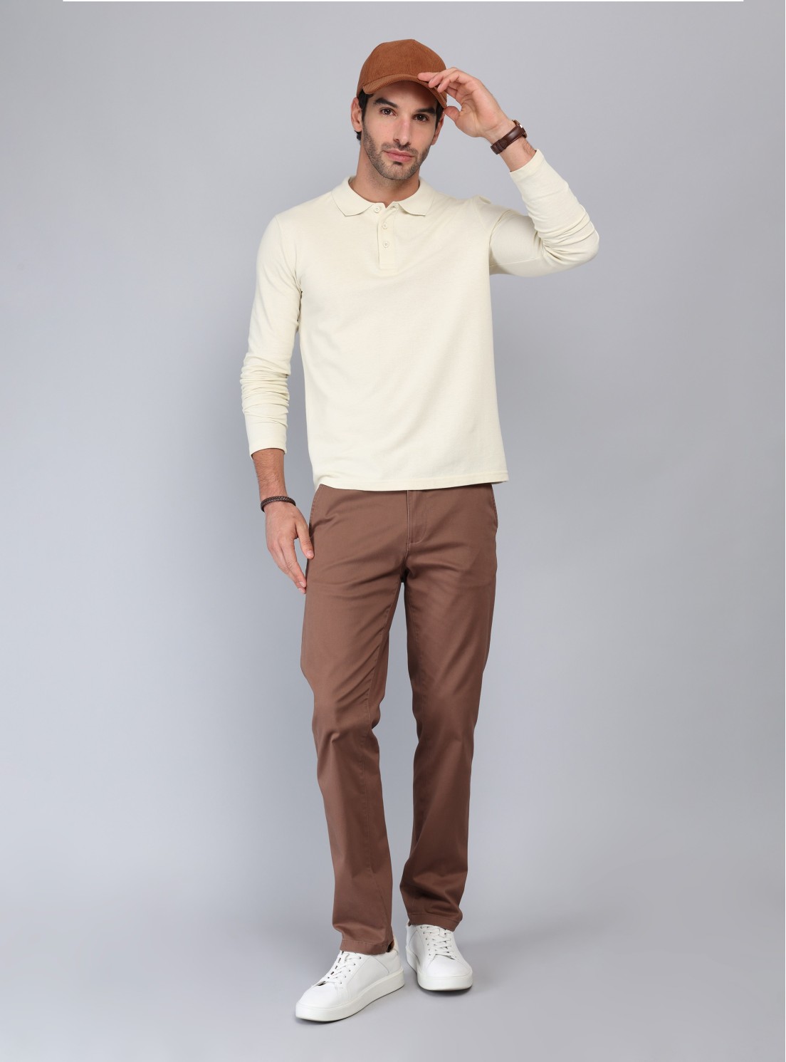 Polera Piqué Regular Fit Beige Piero Butti Polera Piqué Regular Fit Beige Piero Butti