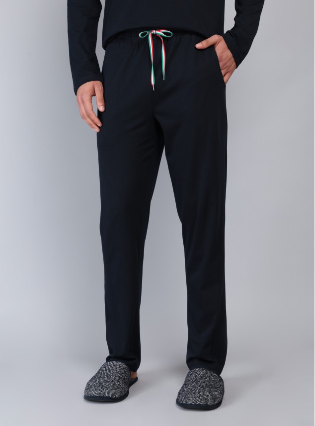 Pijama Largo Regular Fit Azul Piero Butti Pijama Largo Regular Fit Azul Piero Butti