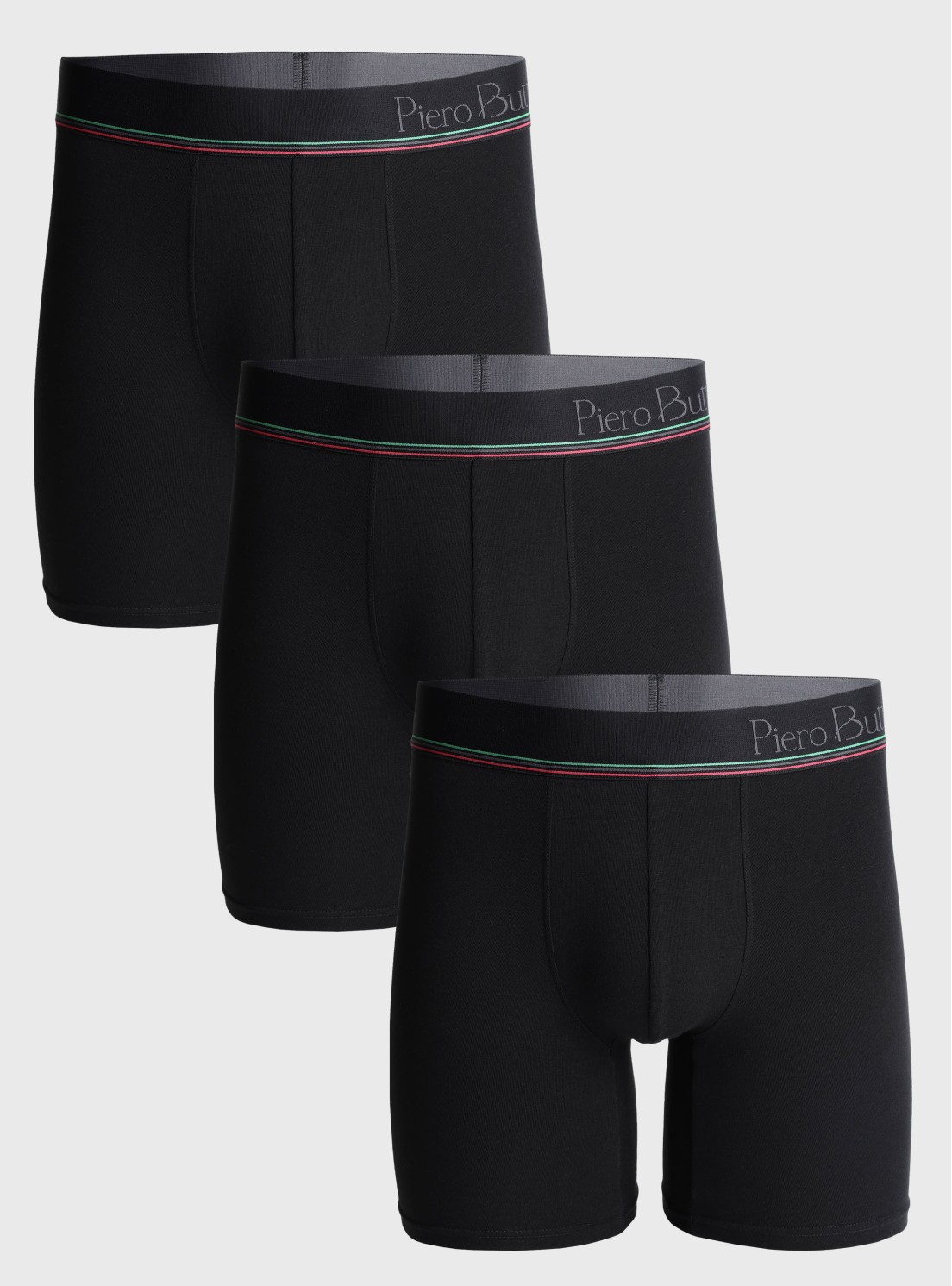 Boxer 3 Unidades Liso Negro Piero Butti Boxer 3 Unidades Liso Negro Piero Butti