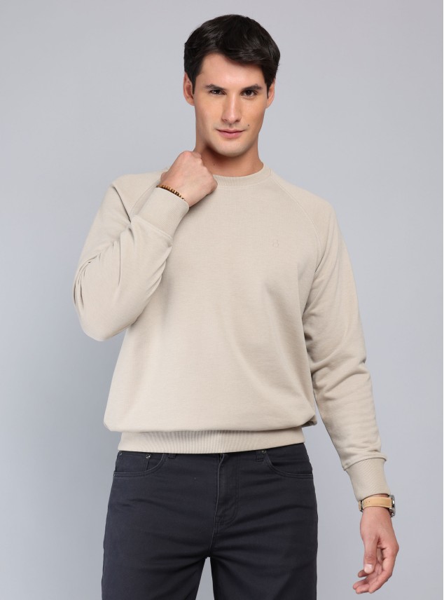 Polerón Cuello Redondo Regular Fit Beige Piero Butti
