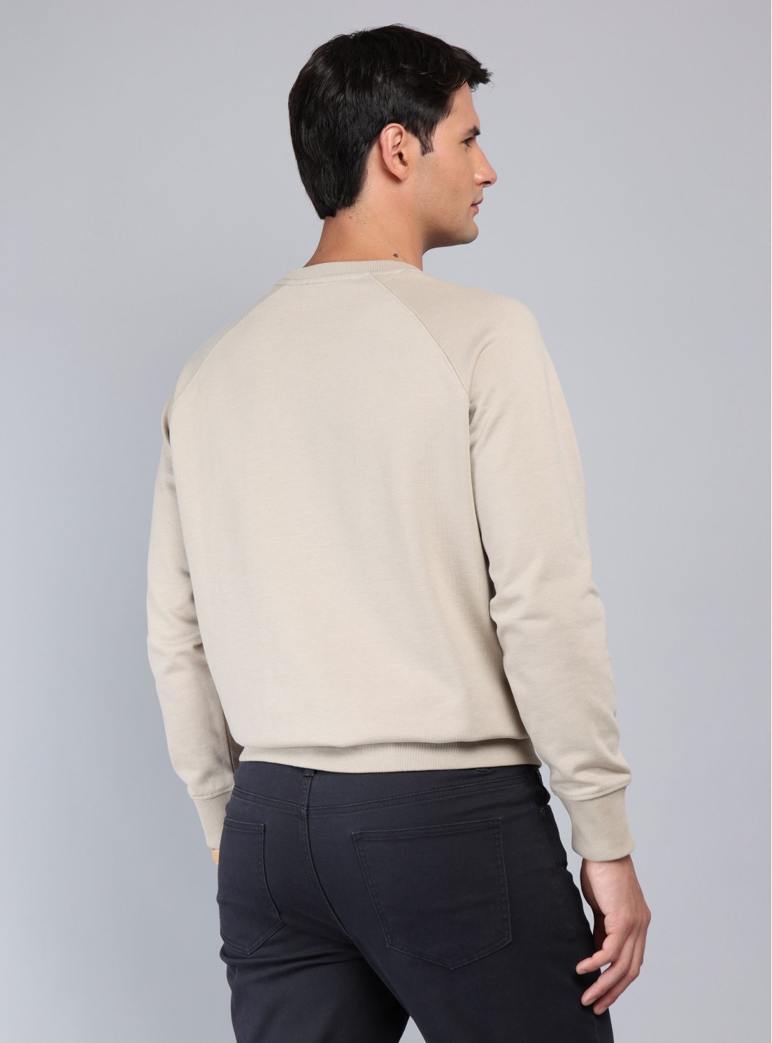 Polerón Cuello Redondo Regular Fit Beige Piero Butti Polerón Cuello Redondo Regular Fit Beige Piero Butti