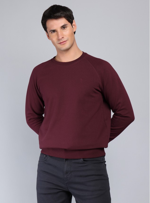 Polerón Cuello Redondo Regular Fit Burdeo Piero Butti