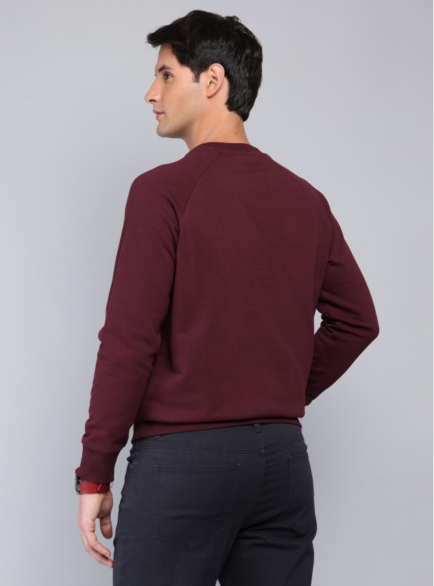 Polerón Cuello Redondo Regular Fit Burdeo Piero Butti Polerón Cuello Redondo Regular Fit Burdeo Piero Butti