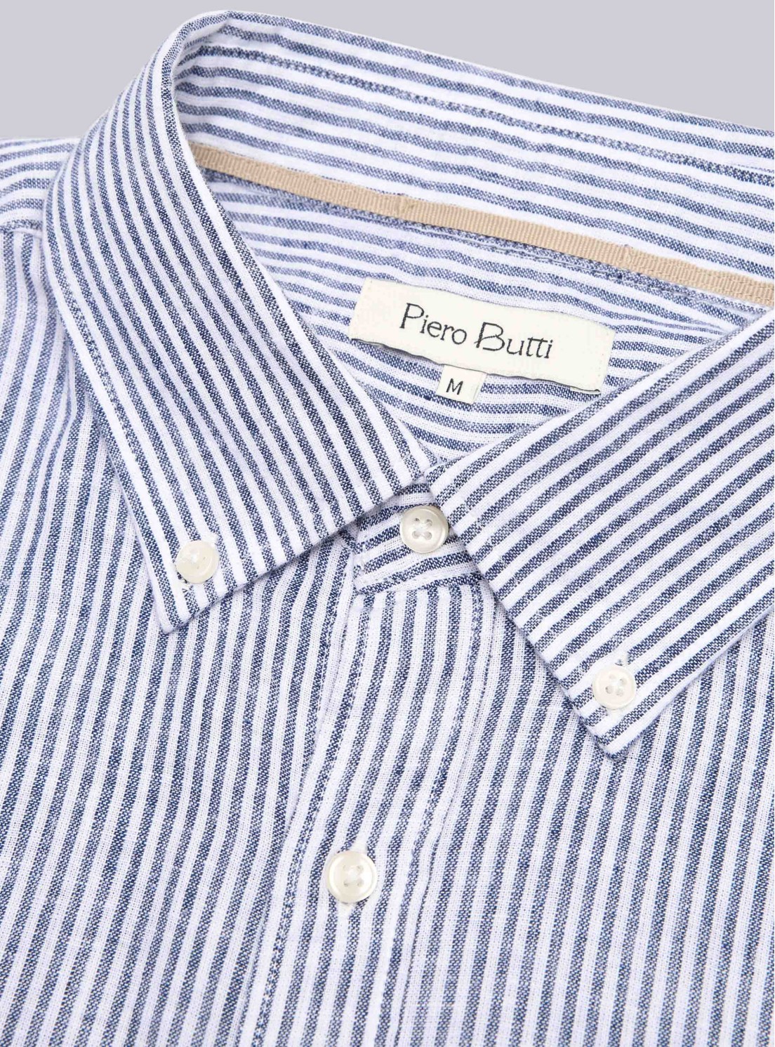 Camisa Lino Algodón Piero Butti Camisa Lino Algodón Piero Butti