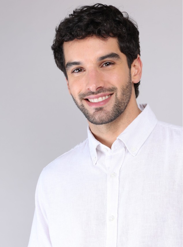 Camisa Lino Algodón Piero Butti Camisa Lino Algodón Piero Butti