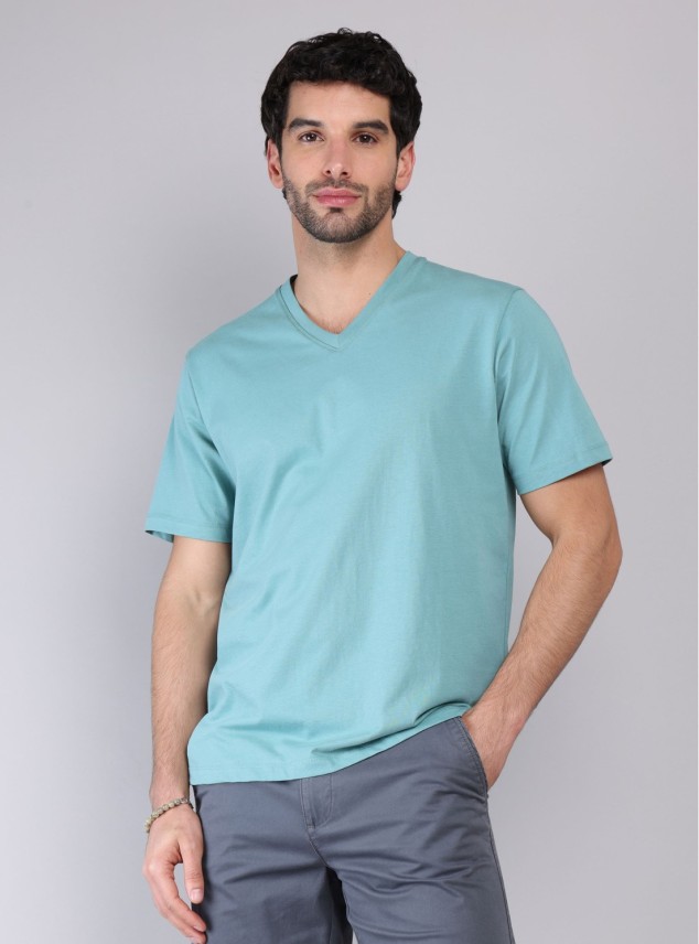 Polera Cuello V Piero Butti