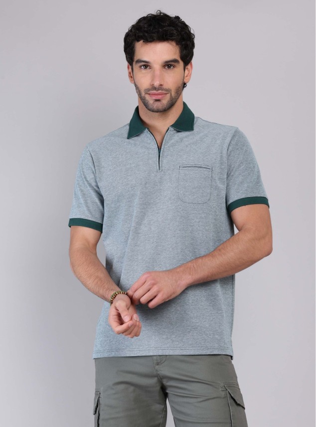 Polera Pique Melange Piero Butti