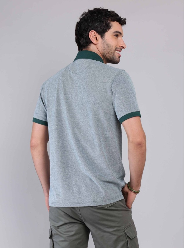Polera Pique Melange Piero Butti Polera Pique Melange Piero Butti