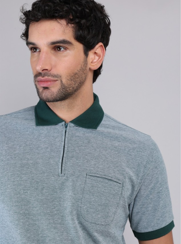 Polera Pique Melange Piero Butti Polera Pique Melange Piero Butti