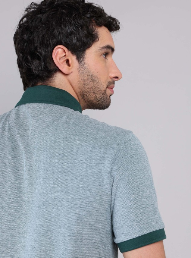 Polera Pique Melange Piero Butti Polera Pique Melange Piero Butti