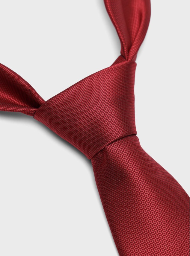 Corbata Texturada Rojo Piero Butti Corbata Texturada Rojo Piero Butti