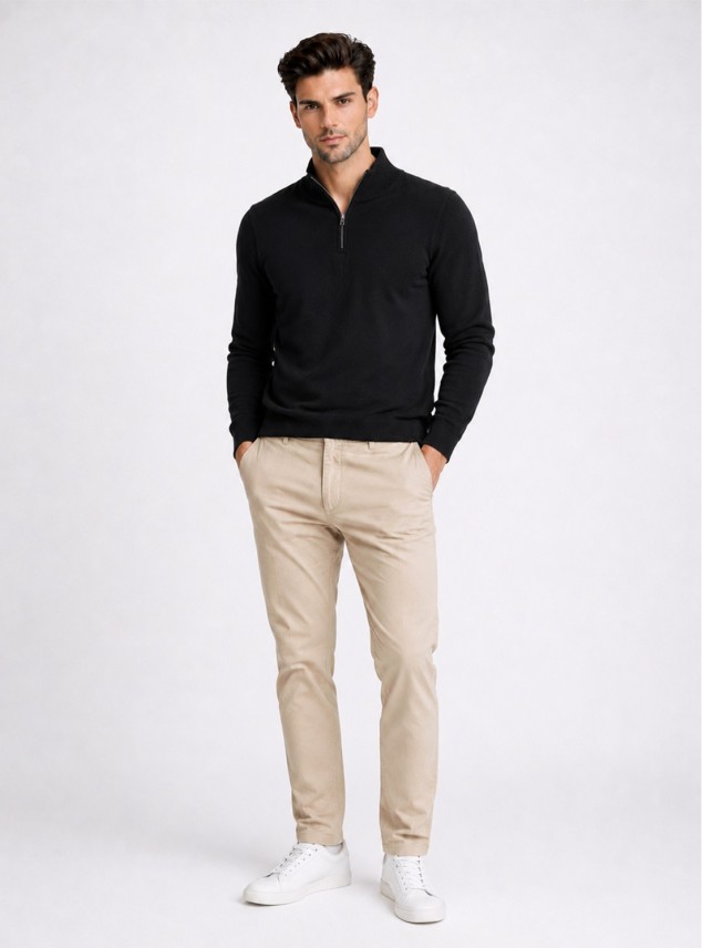 Pantalón Chino Spandex Regular Fit Arena Piero Butti Pantalón Chino Spandex Regular Fit Arena Piero Butti