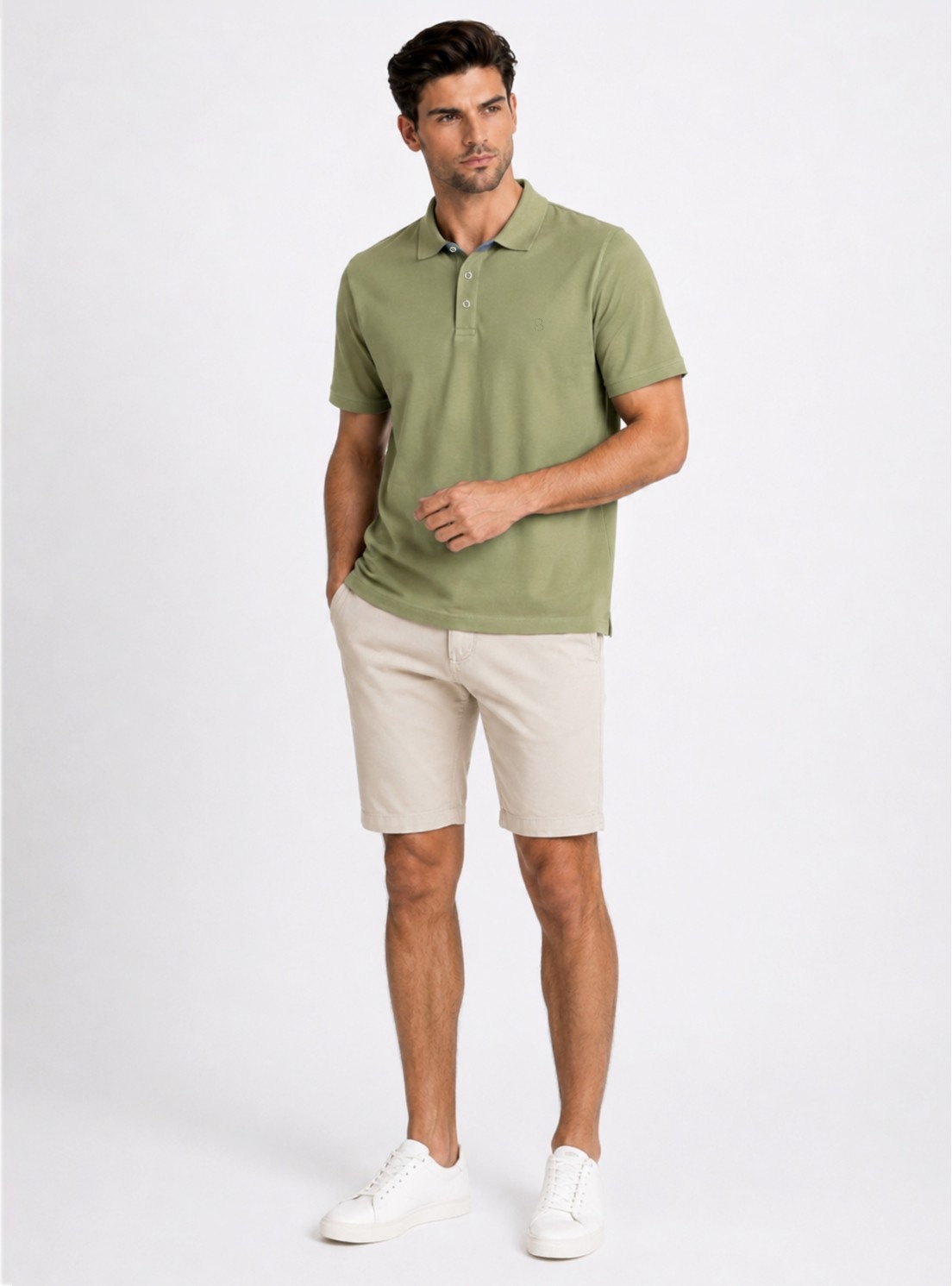 Polera Pique Regular Fit Verde Piero Butti Polera Pique Regular Fit Verde Piero Butti