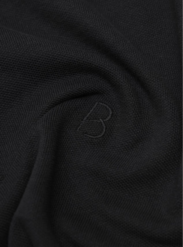 Polera Pique Regular Fit Negro Piero Butti Polera Pique Regular Fit Negro Piero Butti