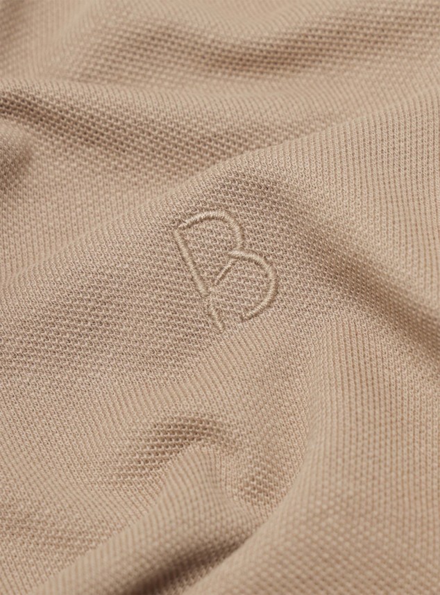 Polera Pique Regular Fit Café Piero Butti Polera Pique Regular Fit Café Piero Butti