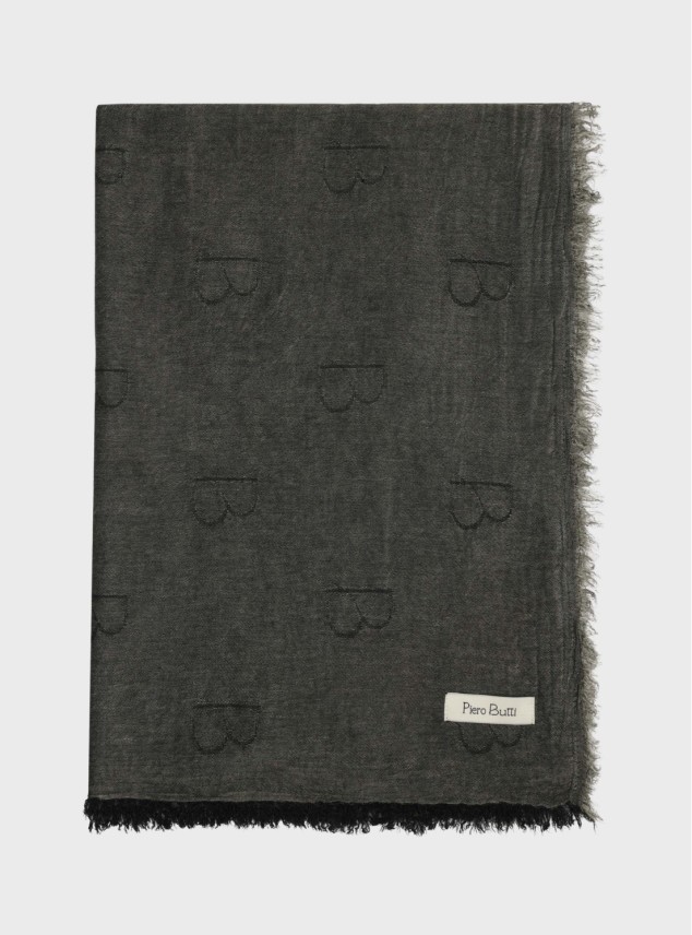 Pañuelo Con Diseño Verde Piero Butti Pañuelo Con Diseño Verde Piero Butti