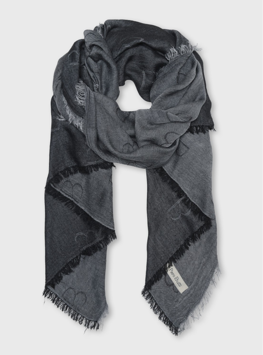 Pañuelo Con Diseño Azul Piero Butti Pañuelo Con Diseño Azul Piero Butti
