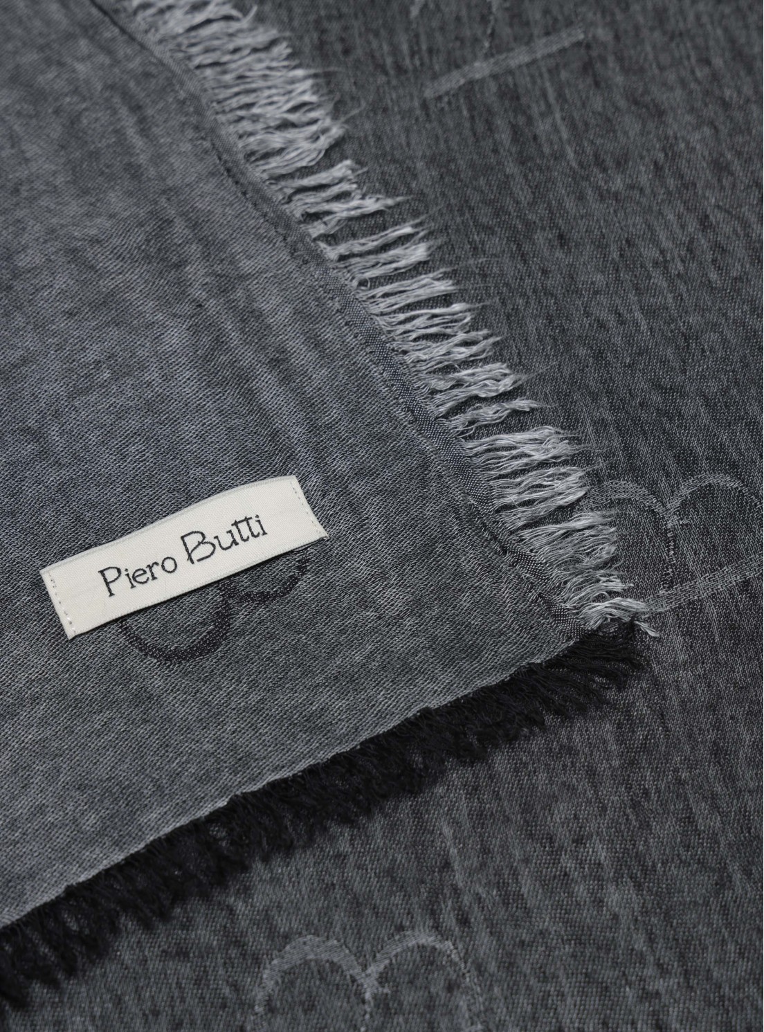 Pañuelo Con Diseño Azul Piero Butti Pañuelo Con Diseño Azul Piero Butti
