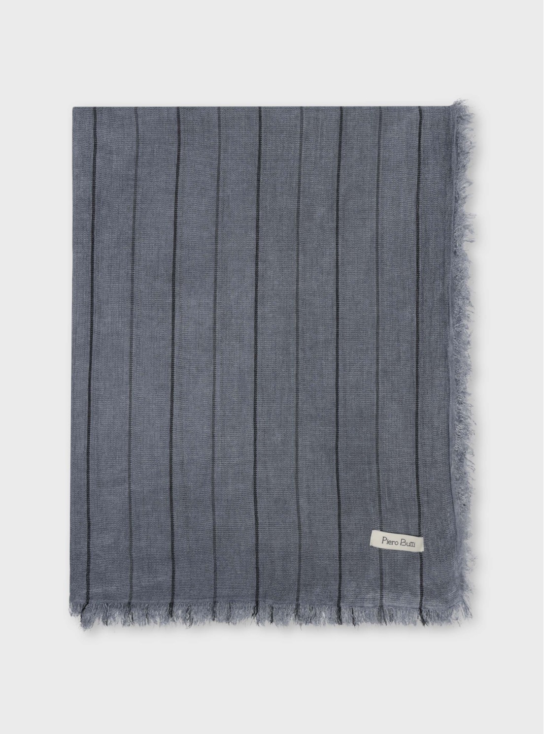 Pañuelo Viscosa A Rayas Azul Piero Butti Pañuelo Viscosa A Rayas Azul Piero Butti