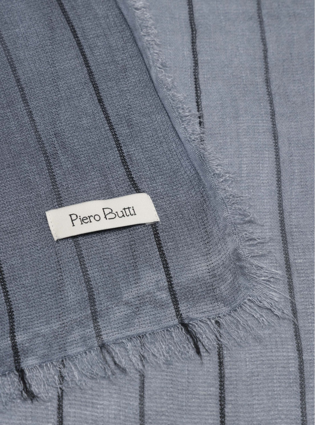 Pañuelo Viscosa A Rayas Azul Piero Butti Pañuelo Viscosa A Rayas Azul Piero Butti