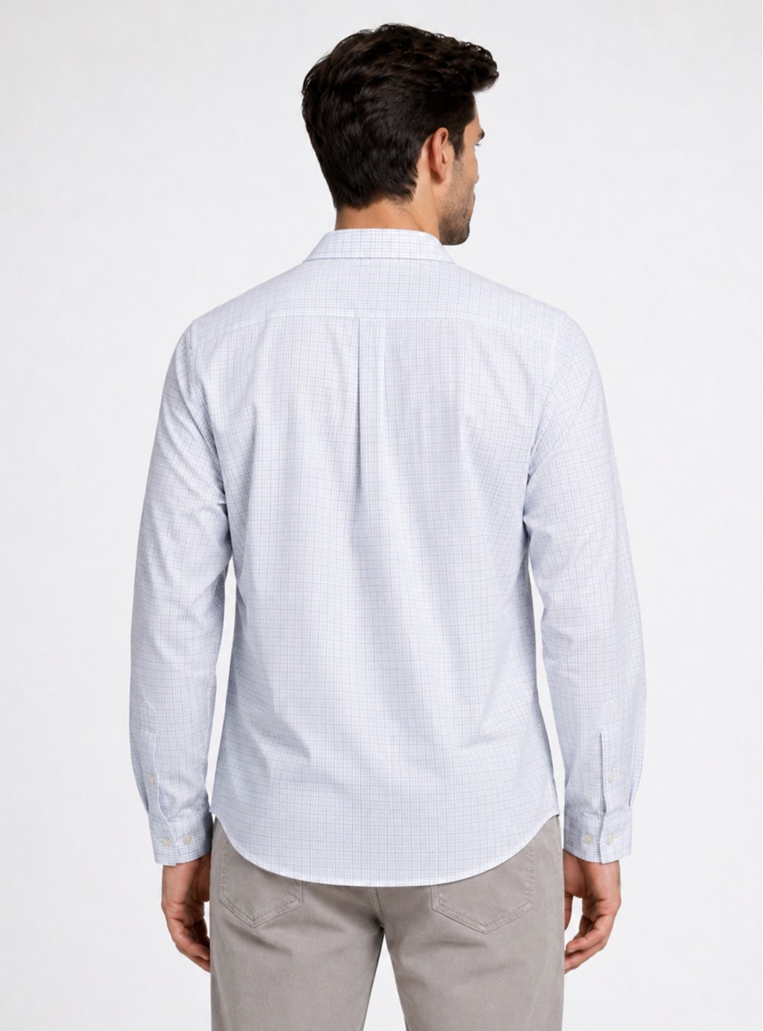 Camisa Cuadros Regular Fit Celeste Piero Butti Camisa Cuadros Regular Fit Celeste Piero Butti