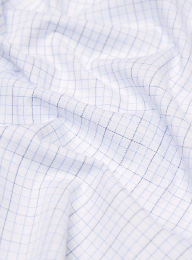 Camisa Cuadros Regular Fit Celeste Piero Butti Camisa Cuadros Regular Fit Celeste Piero Butti