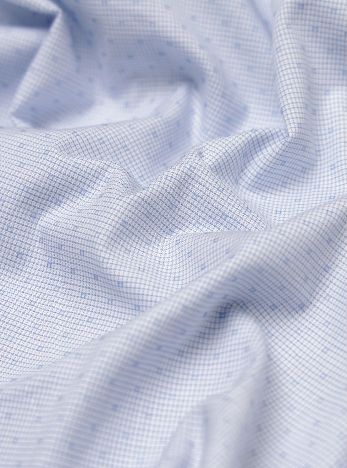 Camisa Fantasía Regular Fit Celeste Piero Butti Camisa Fantasía Regular Fit Celeste Piero Butti