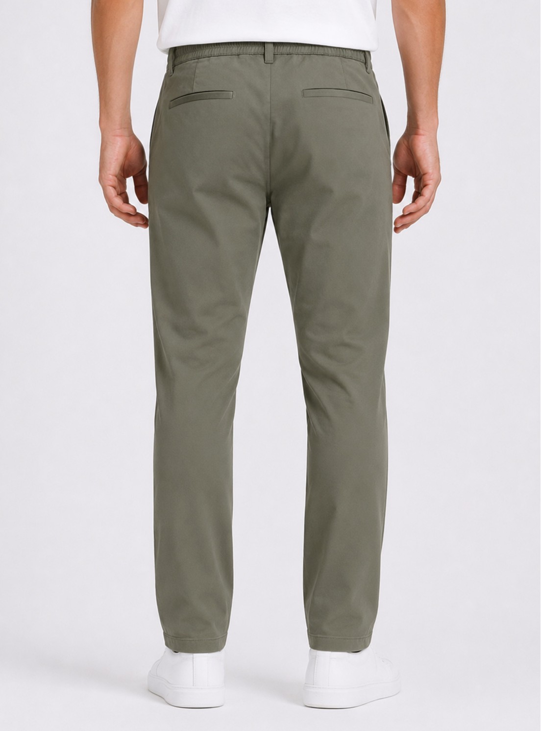 Pantalón Liso Spandex Regular Fit Verde Piero Butti Pantalón Liso Spandex Regular Fit Verde Piero Butti