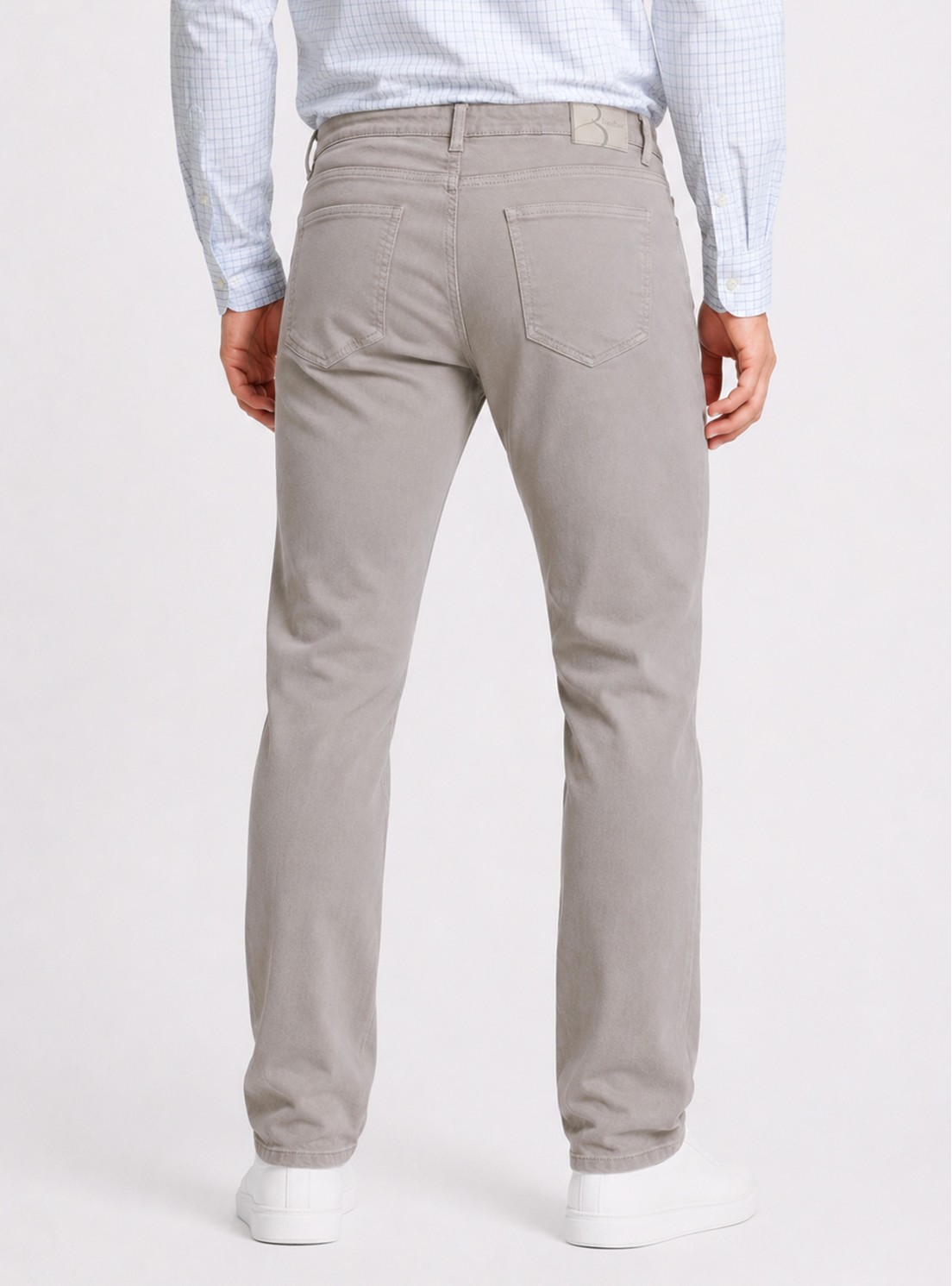 Pantalón Stone Wash Regular Fit Gris Piero Butti Pantalón Stone Wash Regular Fit Gris Piero Butti