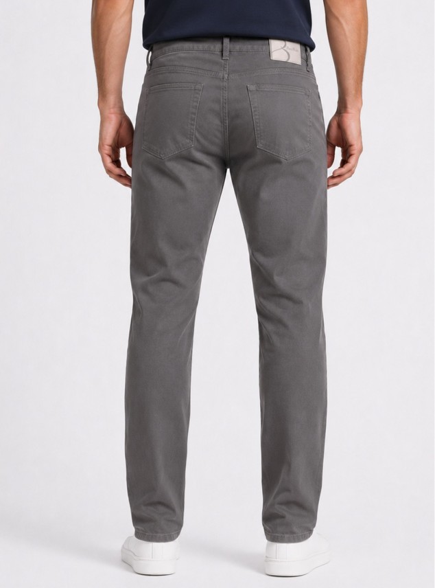 Pantalón 5 Pocket Spandex Regular Fit Gris Piero Butti Pantalón 5 Pocket Spandex Regular Fit Gris Piero Butti