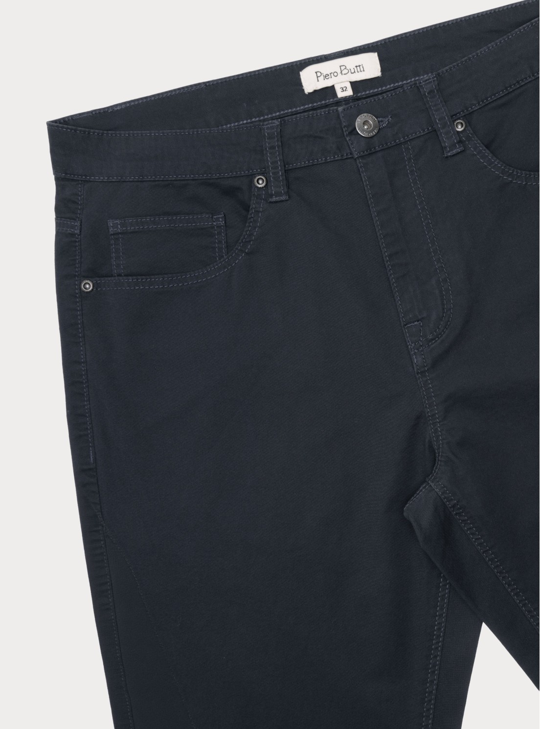 Pantalón 5 Pocket Spandex Regular Fit Azul Marino Piero Butti Pantalón 5 Pocket Spandex Regular Fit Azul Marino Piero Butti