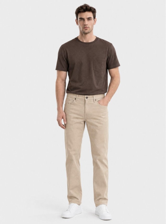 Pantalón 5 Pocket Spandex Regular Fit Arena Piero Butti Pantalón 5 Pocket Spandex Regular Fit Arena Piero Butti