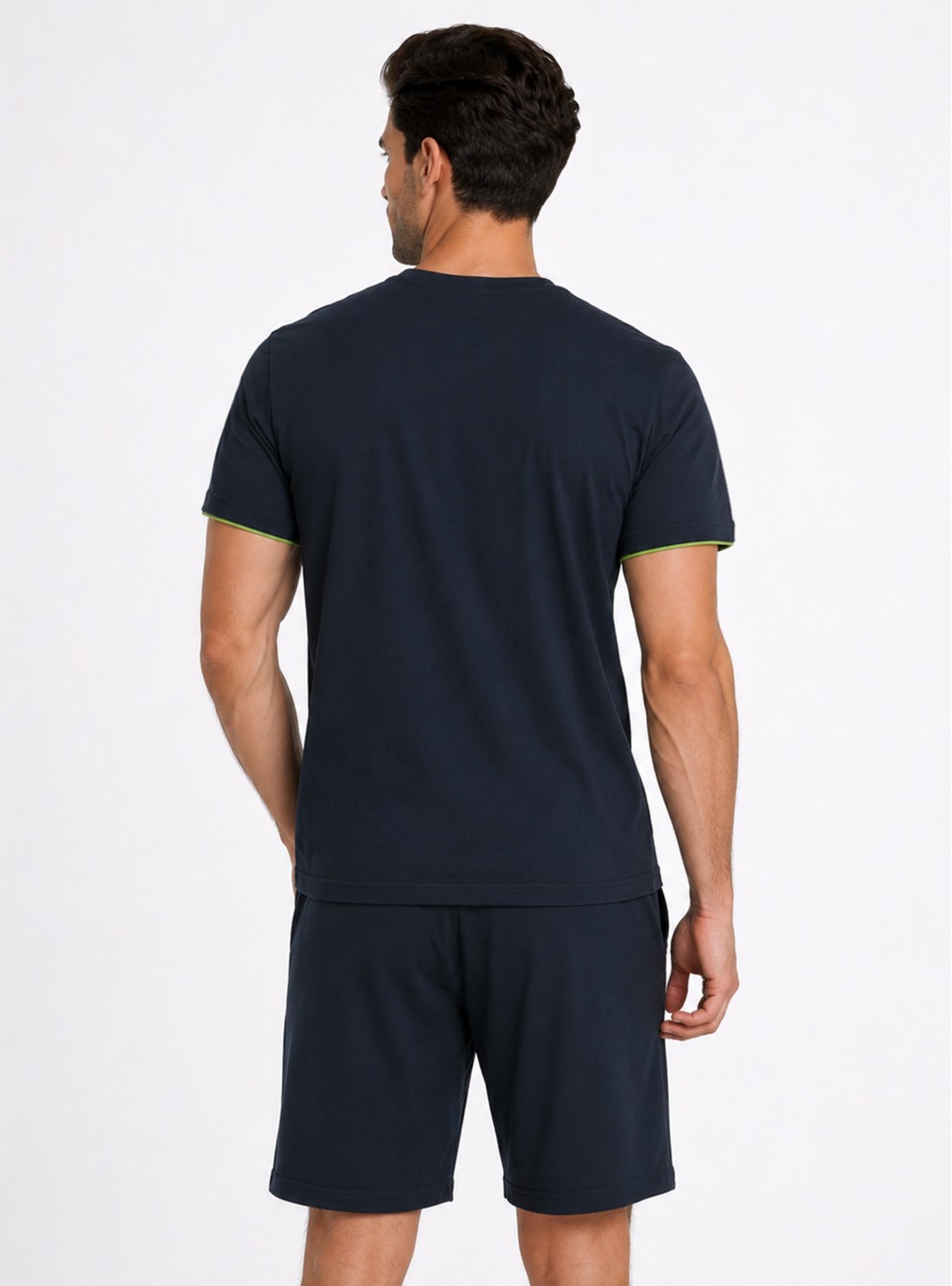Pijama Corto Regular Fit Azul Piero Butti Pijama Corto Regular Fit Azul Piero Butti