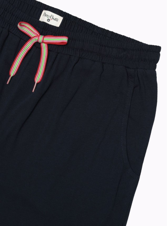Pijama Corto Regular Fit Azul Piero Butti Pijama Corto Regular Fit Azul Piero Butti