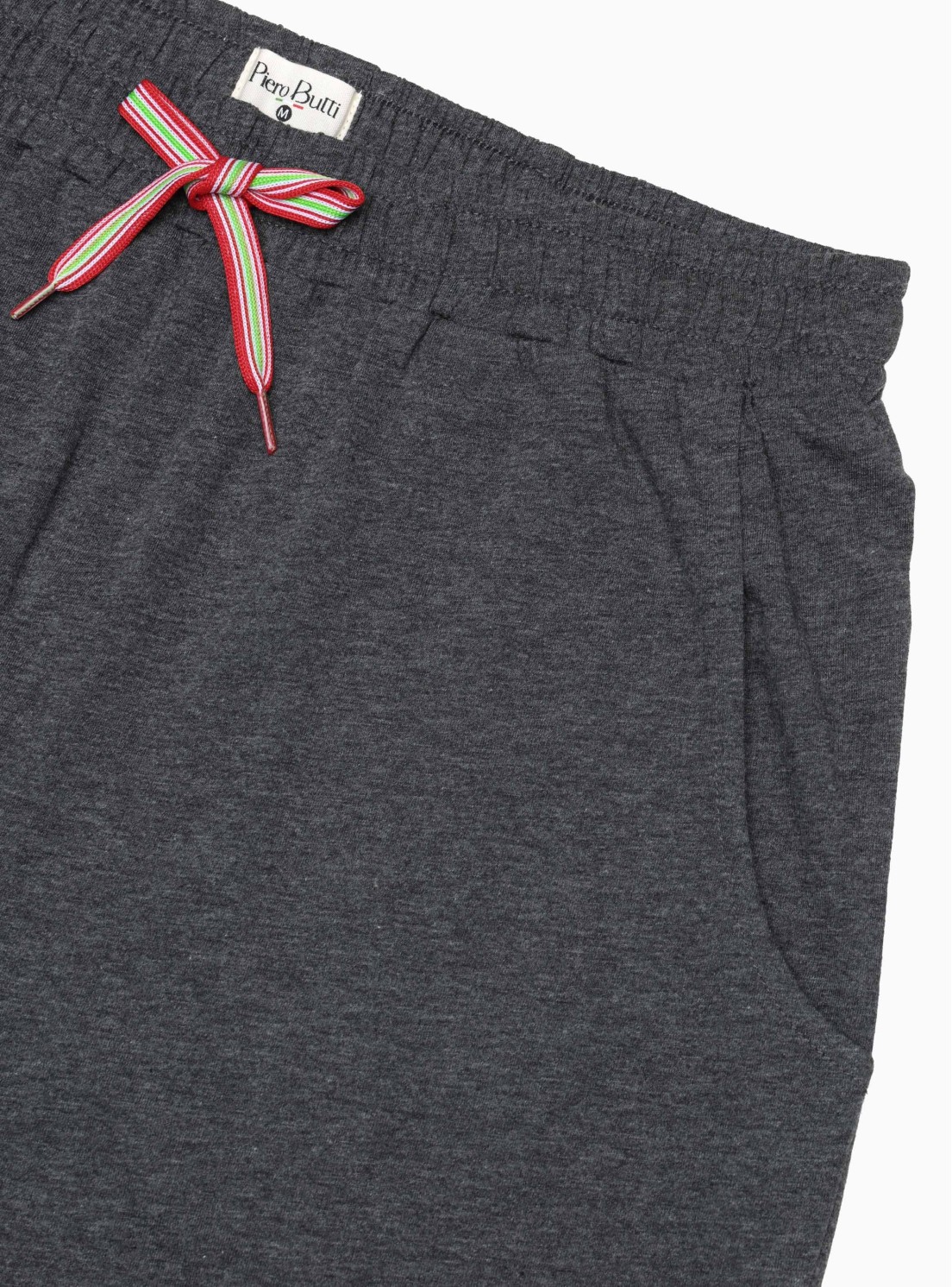 Pijama Corto Regular Fit Gris Oscuro Piero Butti Pijama Corto Regular Fit Gris Oscuro Piero Butti