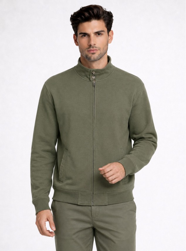 Polerón Cuello Alto Regular Fit Verde Piero Butti Polerón Cuello Alto Regular Fit Verde Piero Butti