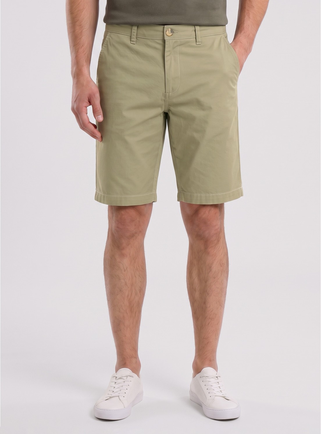 Bermuda Lisa Spandex Regular Fit Verde Piero Butti Bermuda Lisa Spandex Regular Fit Verde Piero Butti