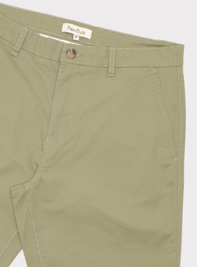 Bermuda Lisa Spandex Regular Fit Verde Piero Butti Bermuda Lisa Spandex Regular Fit Verde Piero Butti