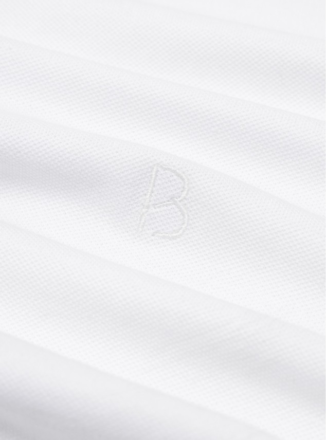 Polera Pique Abotonada Regular Fit Blanco Piero Butti Polera Pique Abotonada Regular Fit Blanco Piero Butti