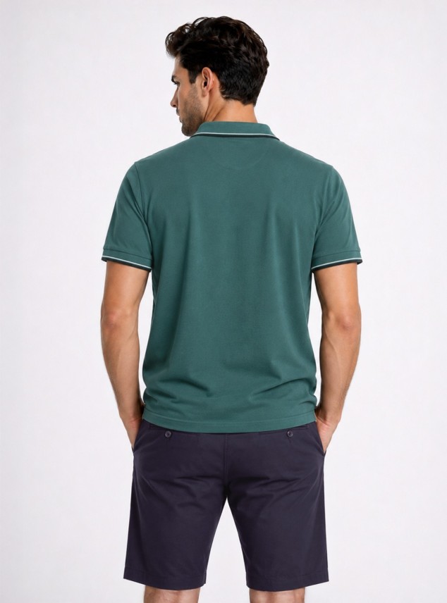 Polera Pique Regular Fit Verde Piero Butti Polera Pique Regular Fit Verde Piero Butti
