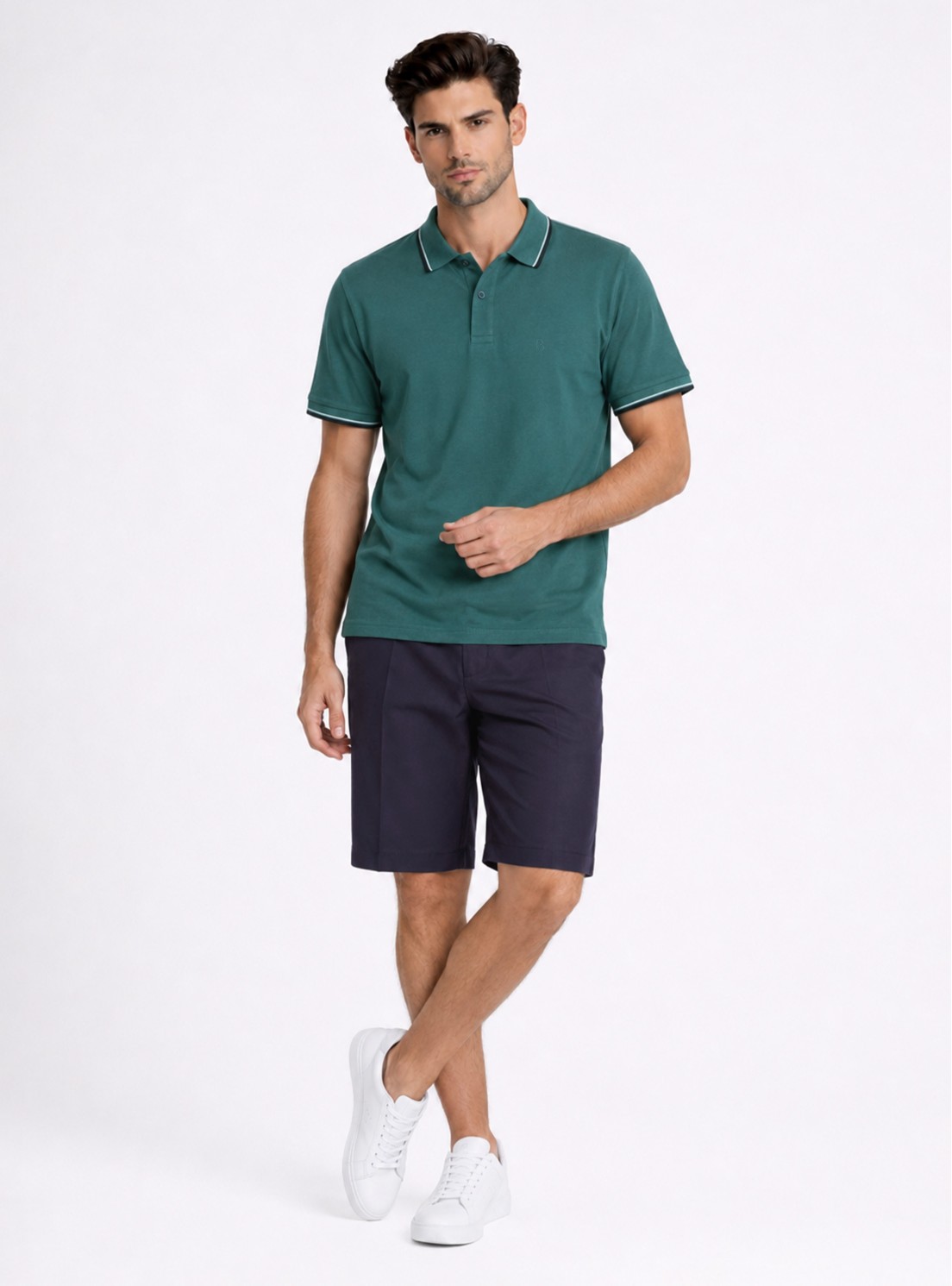Polera Pique Regular Fit Verde Piero Butti Polera Pique Regular Fit Verde Piero Butti