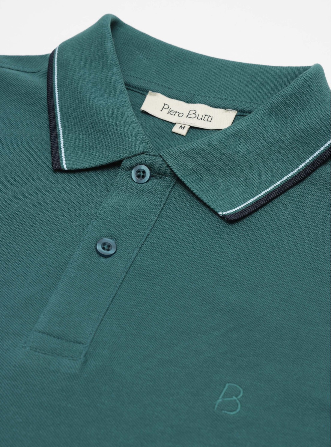 Polera Pique Regular Fit Verde Piero Butti Polera Pique Regular Fit Verde Piero Butti