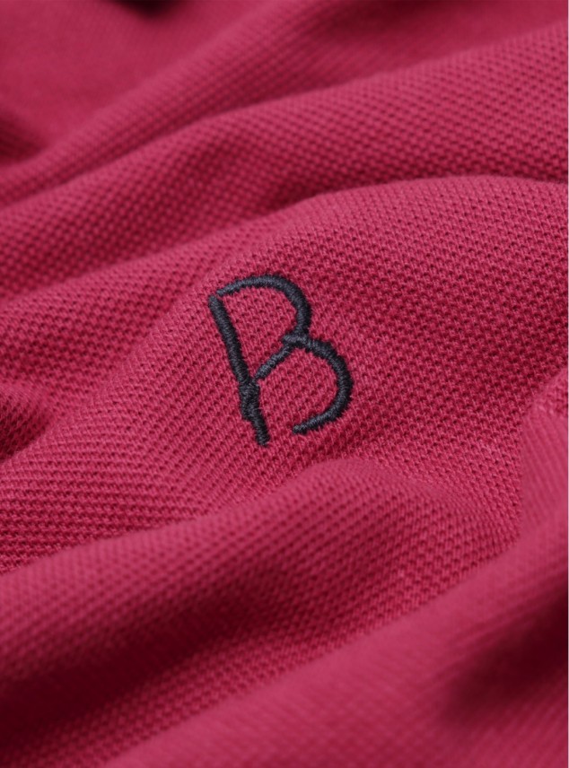 Polera Pique Regular Fit Guinda Piero Butti Polera Pique Regular Fit Guinda Piero Butti