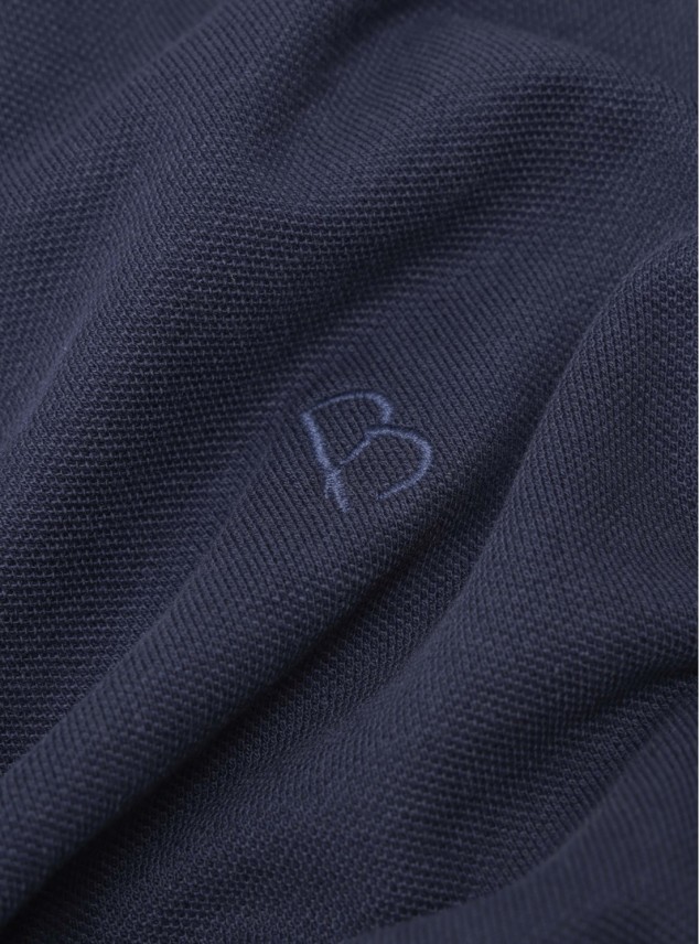 Polera Pique Regular Fit Azul Piero Butti Polera Pique Regular Fit Azul Piero Butti