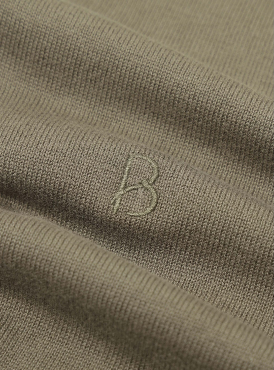 Polera tejida Lisa Regular Fit Verde Piero Butti Polera tejida Lisa Regular Fit Verde Piero Butti