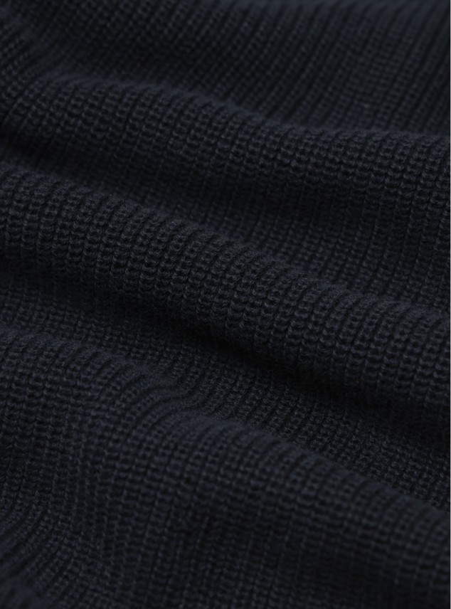 Sweater Cuello Alto Regular Fit Azul Marino Piero Butti Sweater Cuello Alto Regular Fit Azul Marino Piero Butti